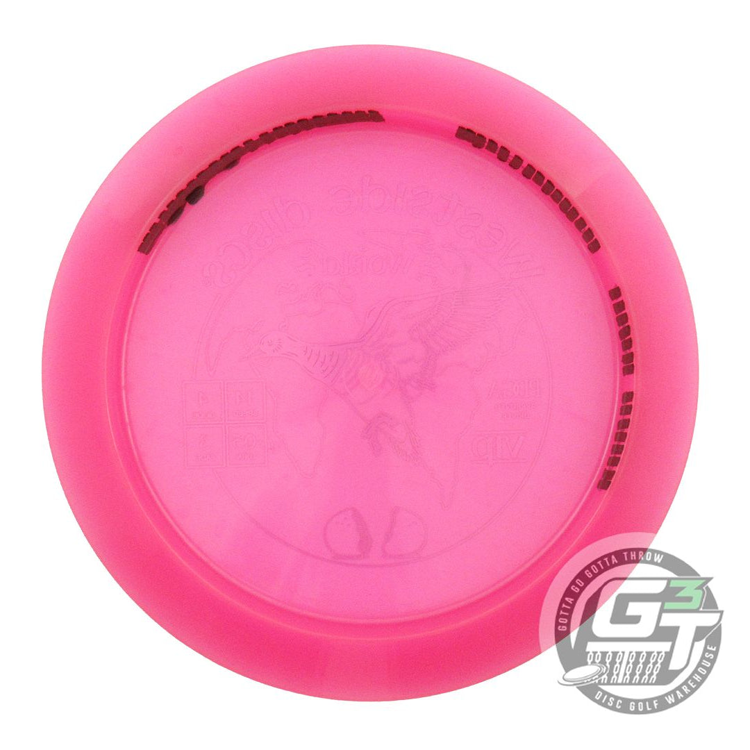 USED Westside Discs VIP World 171g Pink Teal Foil Distance Driver Golf Disc