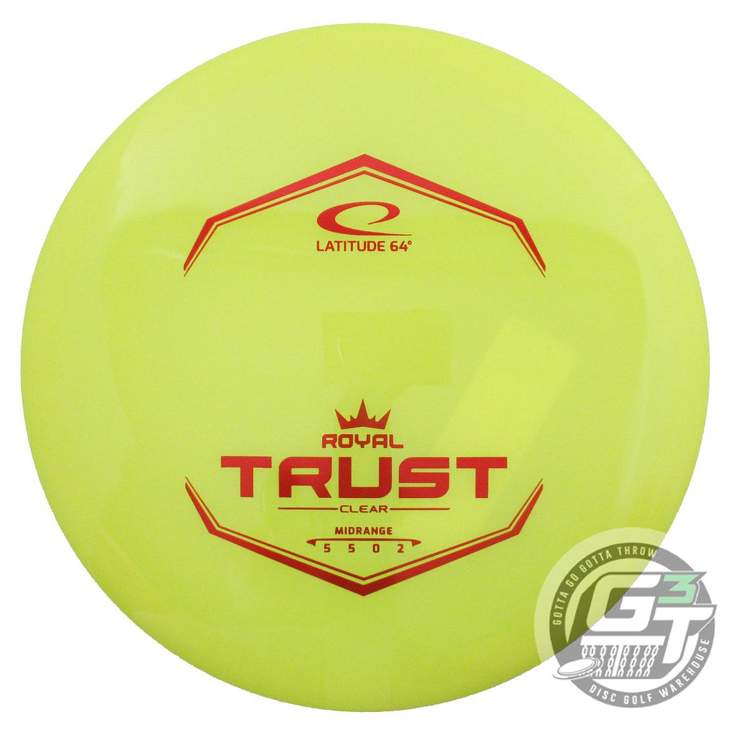 Latitude 64 Royal Clear Trust Midrange Golf Disc (Individually Listed)