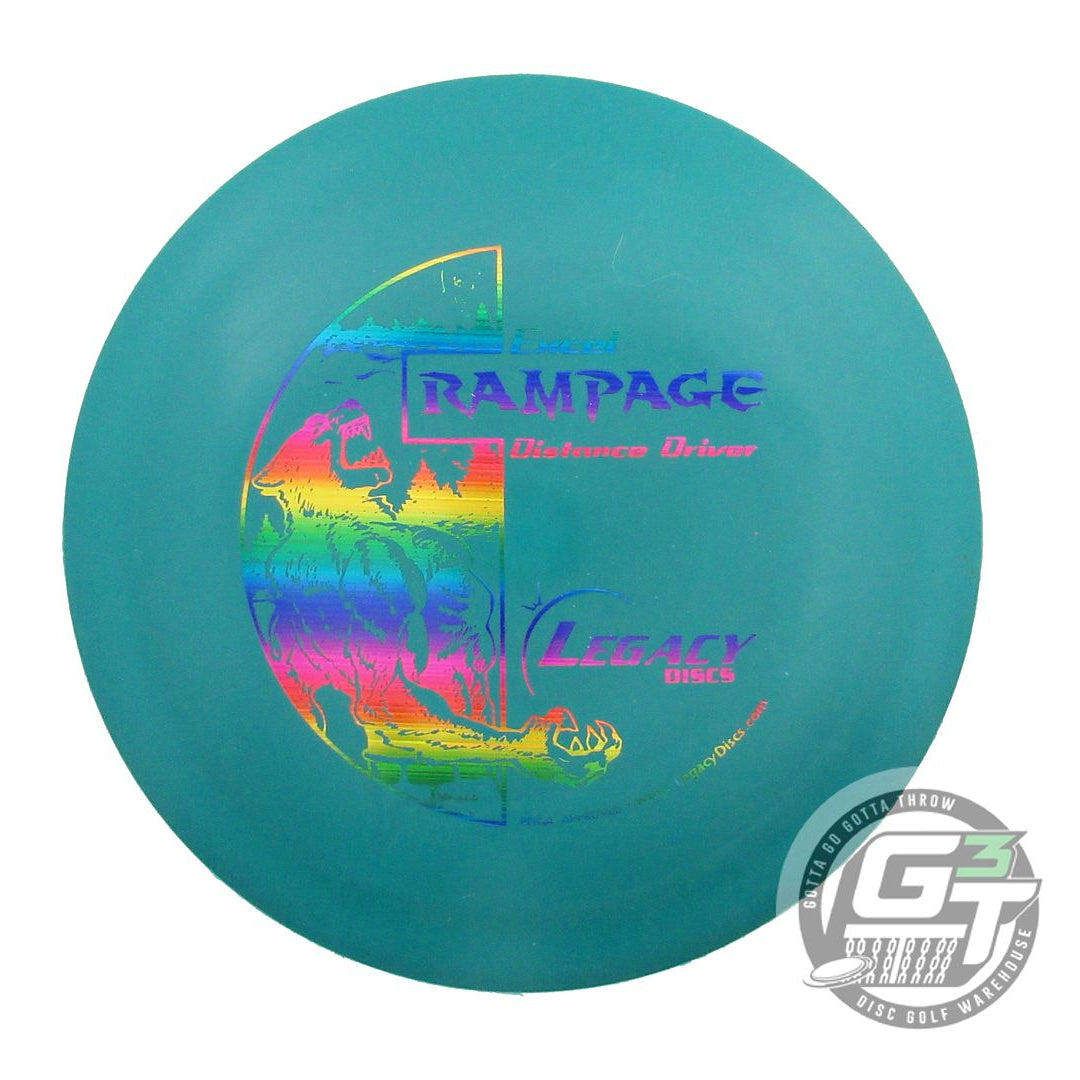USED Legacy Discs Excel Rampage 173g Green Rainbow Laser Distance Driver Disc