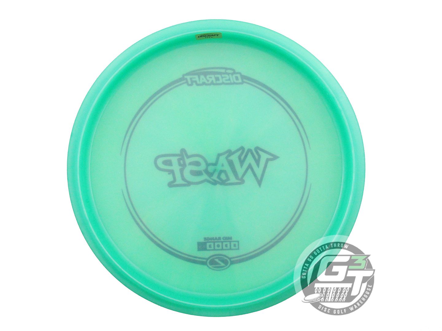 NOS Discraft Z Wasp 178g Seafoam Purple Stamp Midrange Golf Disc