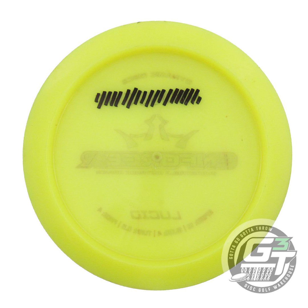 USED Dynamic Discs Lucid Enforcer 169g Yellow Red Foil Distance Driver Golf Disc