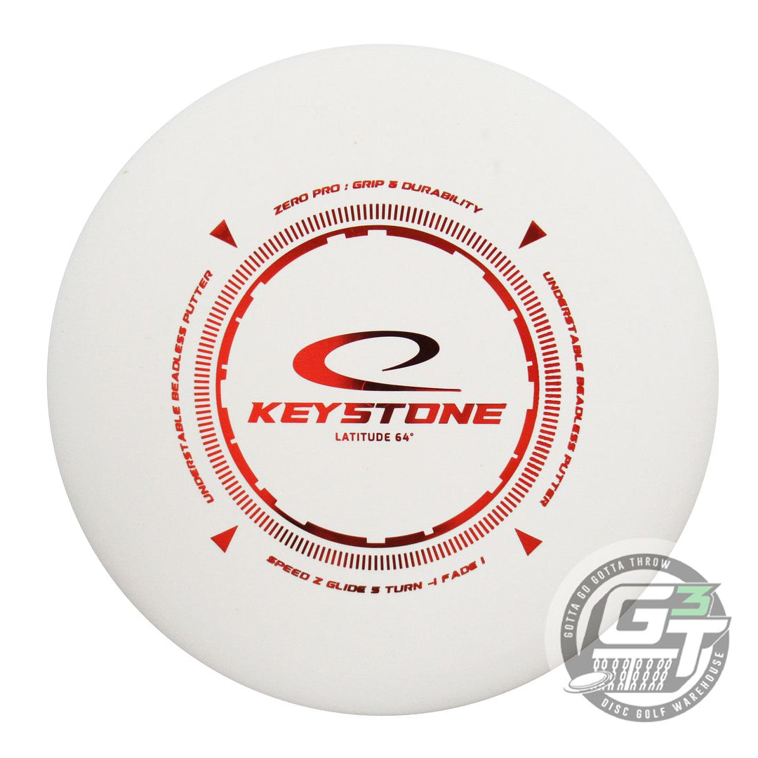 Latitude 64 Zero Pro Keystone Putter Golf Disc (Individually Listed)