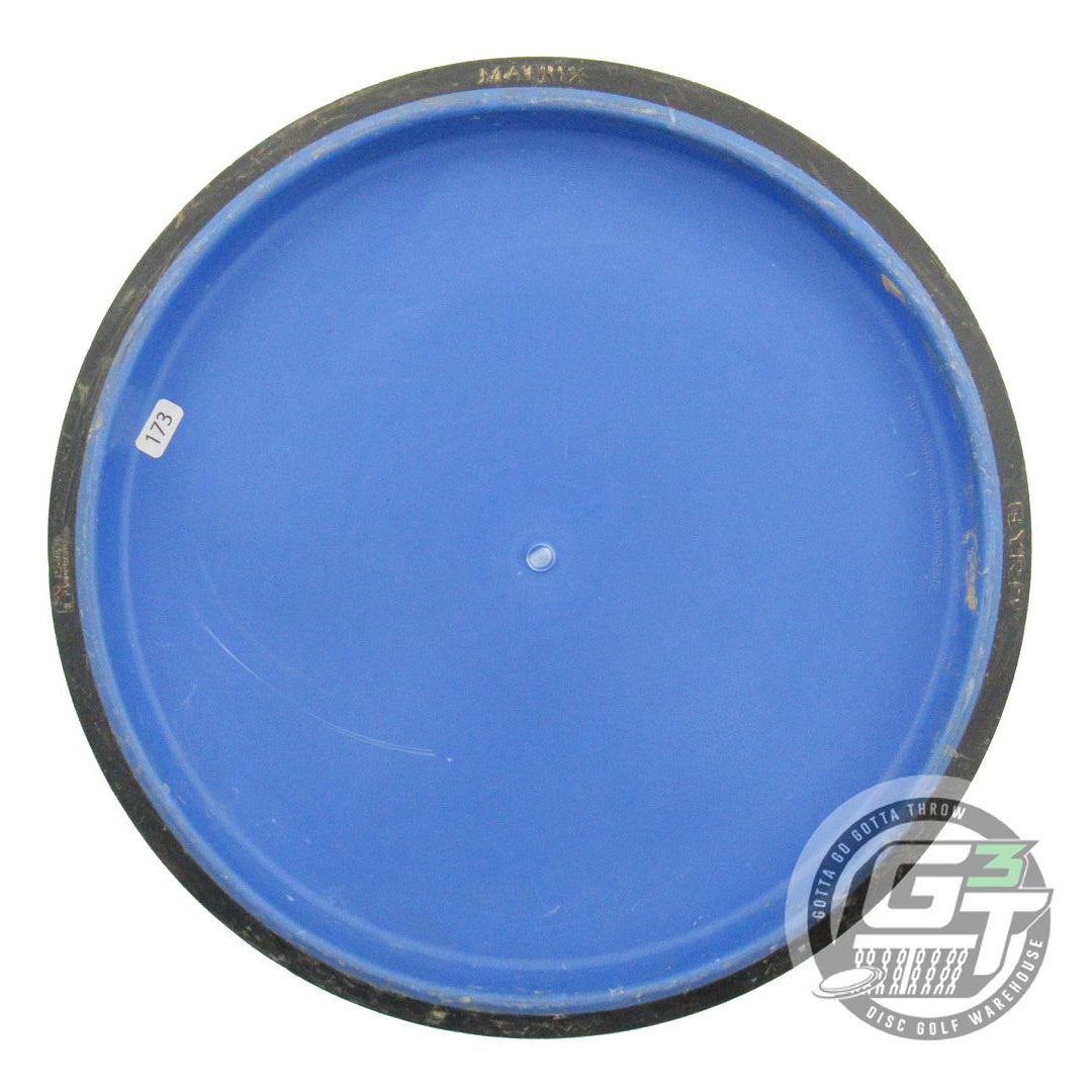 USED MVP Disc Sports Electron Matrix 173g Blue WARPED Midrange Golf Disc