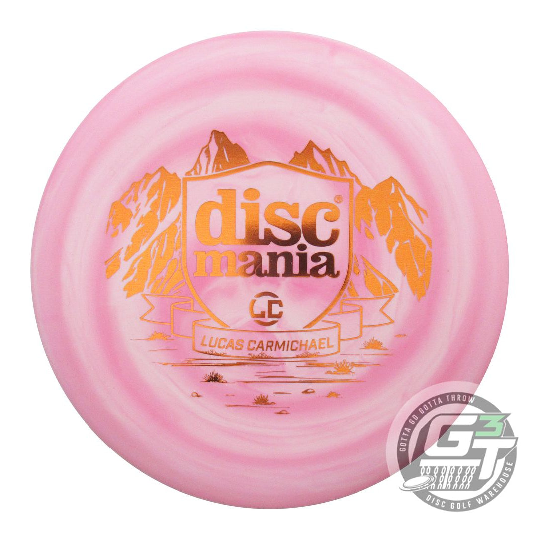 Discmania Limited Edition 2025 Shield Team Series Lucas Carmichael Swirl D-Line Flex 2 P2 Pro Putter Golf Disc (Individually Listed)