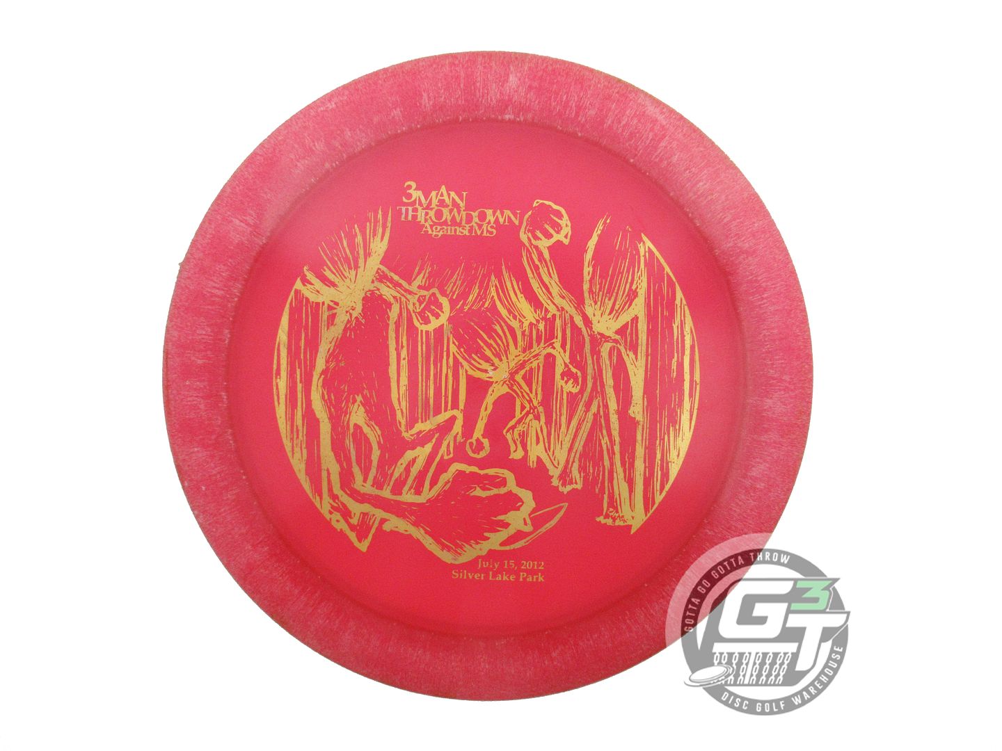 USED Innova Blizzard Boss 148g Red Gold Foil Distance Driver Golf Disc