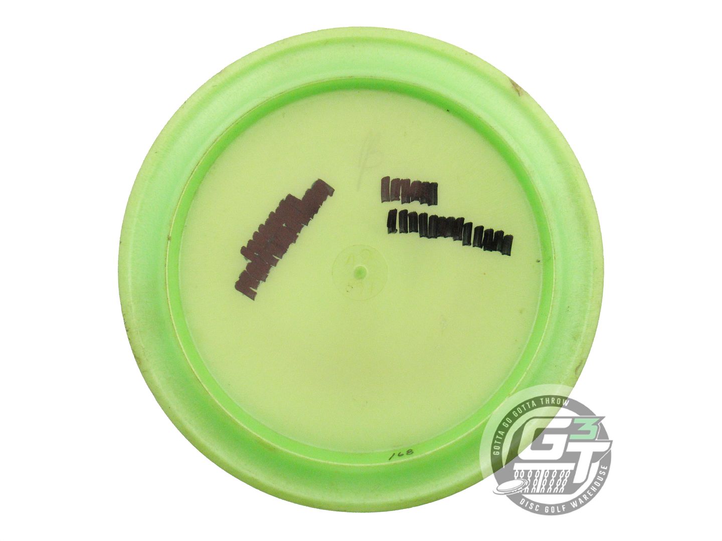 USED Innova Champion Groove 168g Lime Wiped Stamp Distance Driver Golf Disc