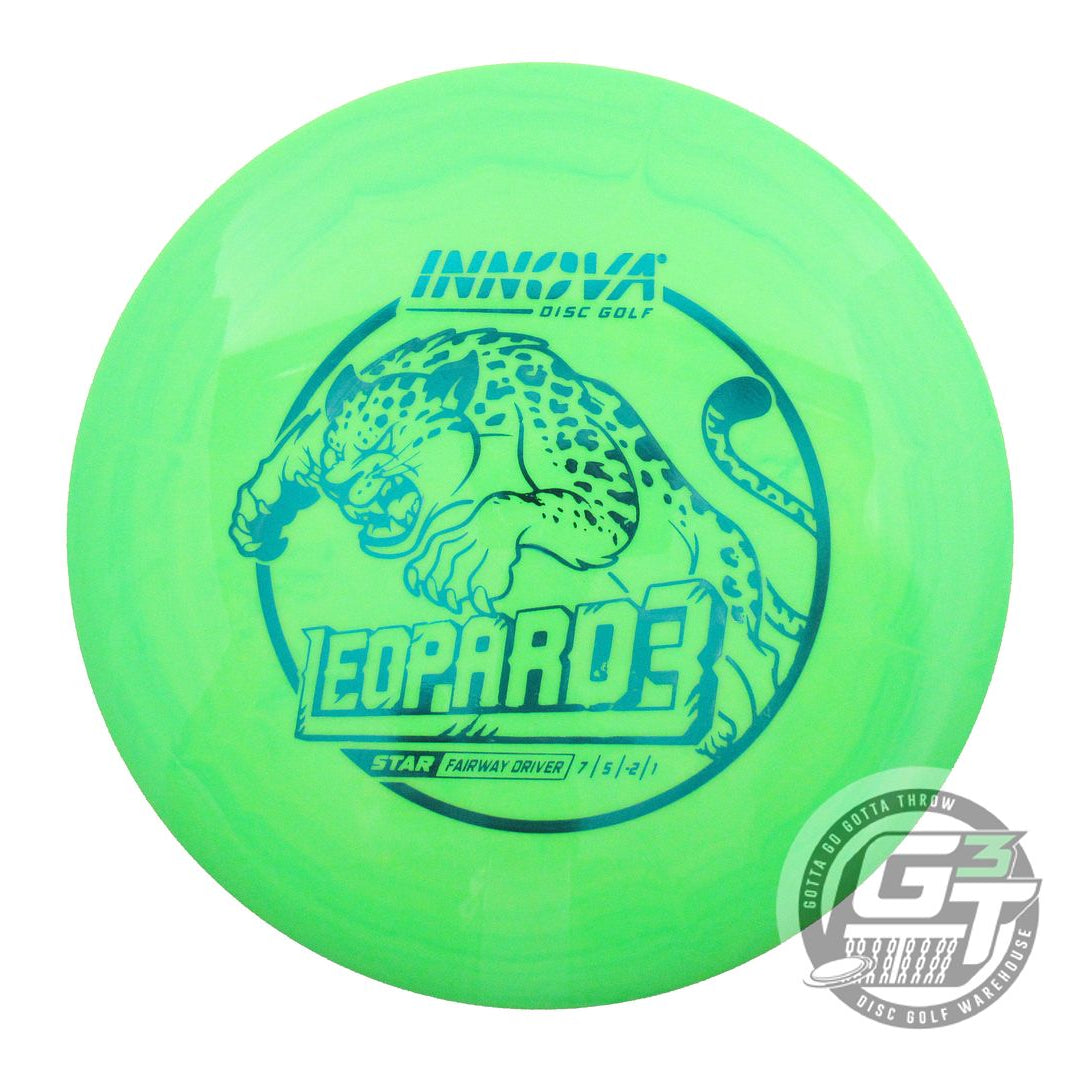 NOS Innova Star Leopard3 174g Green Blue Foil Fairway Driver Golf Disc
