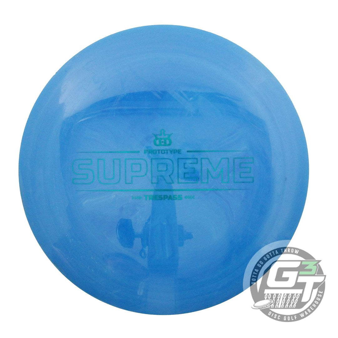 USED Dynamic Discs PROTOTYPE Supreme Trespass 175g Blue Distance Driver Disc