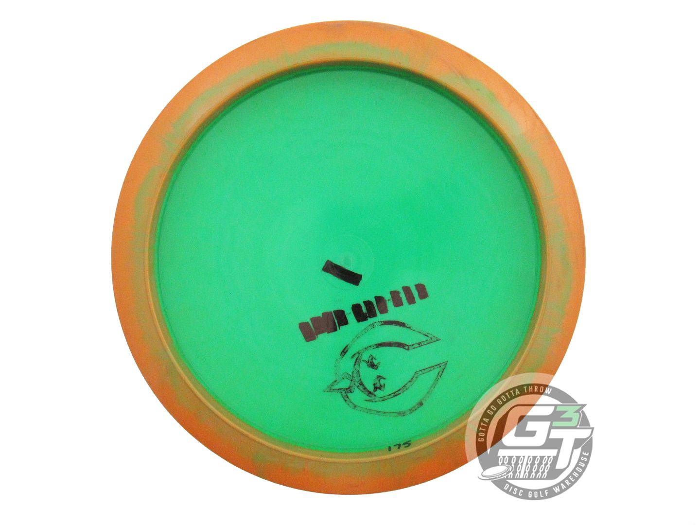 USED Infinite X-OUT Halo S-Blend Sphinx 175g Orange-Green Distance Driver Disc