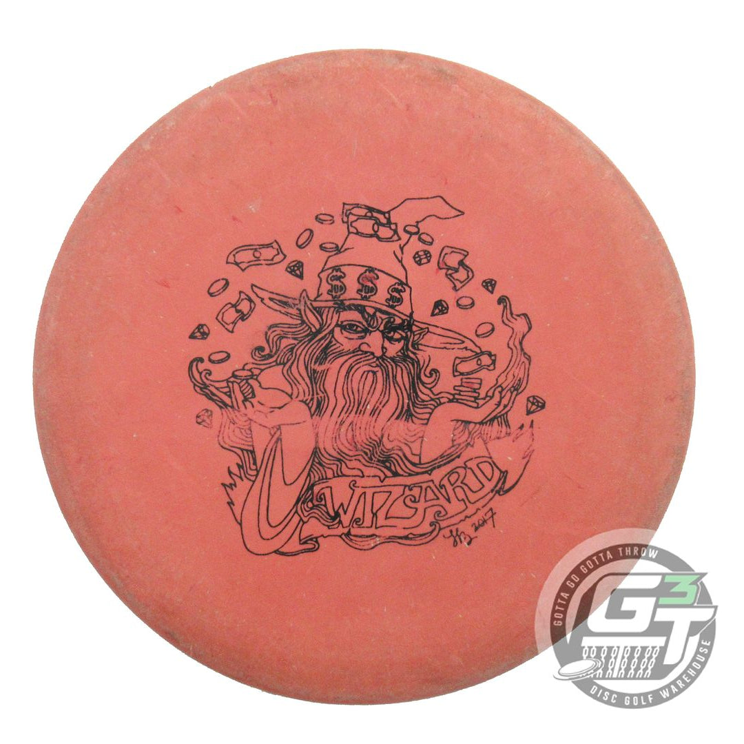 USED Gateway Money $$$ Wizard 175g Pink Black Stamp Putter Golf Disc
