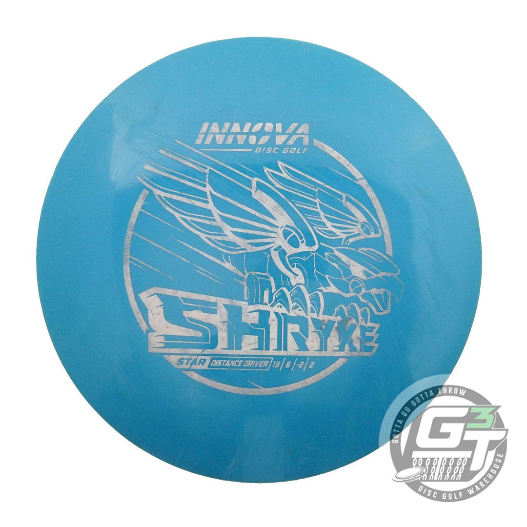 USED Innova Star Shryke 170g Teal Silver Stamp Distance Driver Golf Disc