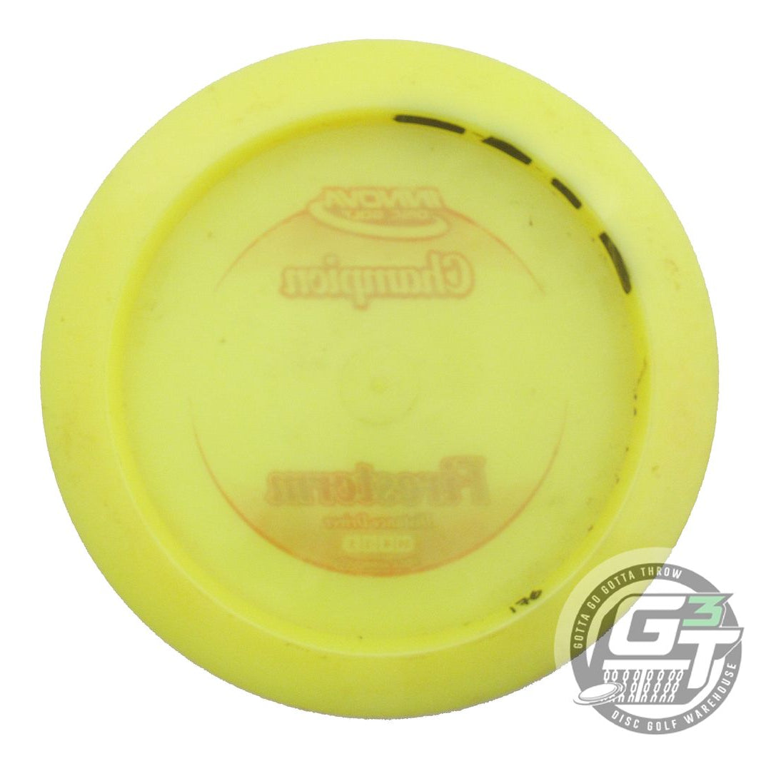 USED Innova Champion Firestorm 176g Yellow Copper Foil Distance Driver Golf Disc