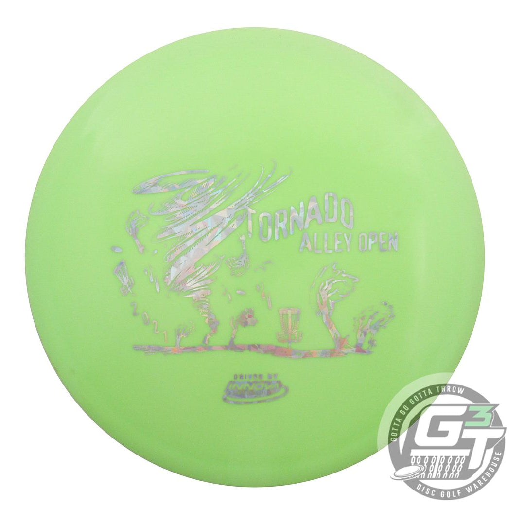 USED Innova Star Thunderbird 175g Lime Gold Shatter Distance Driver Golf Disc