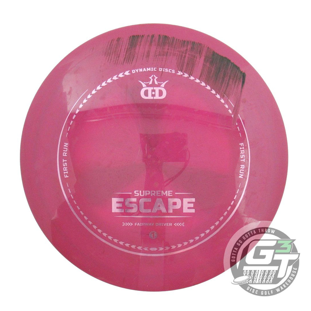 USED Dynamic Discs Supreme Escape 171g Purple Pink Foil Fairway Driver Golf Disc
