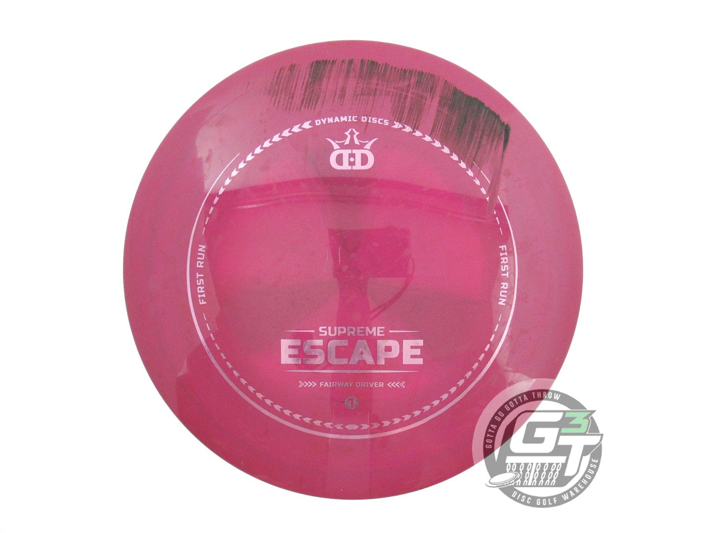 USED Dynamic Discs Supreme Escape 171g Purple Pink Foil Fairway Driver Golf Disc