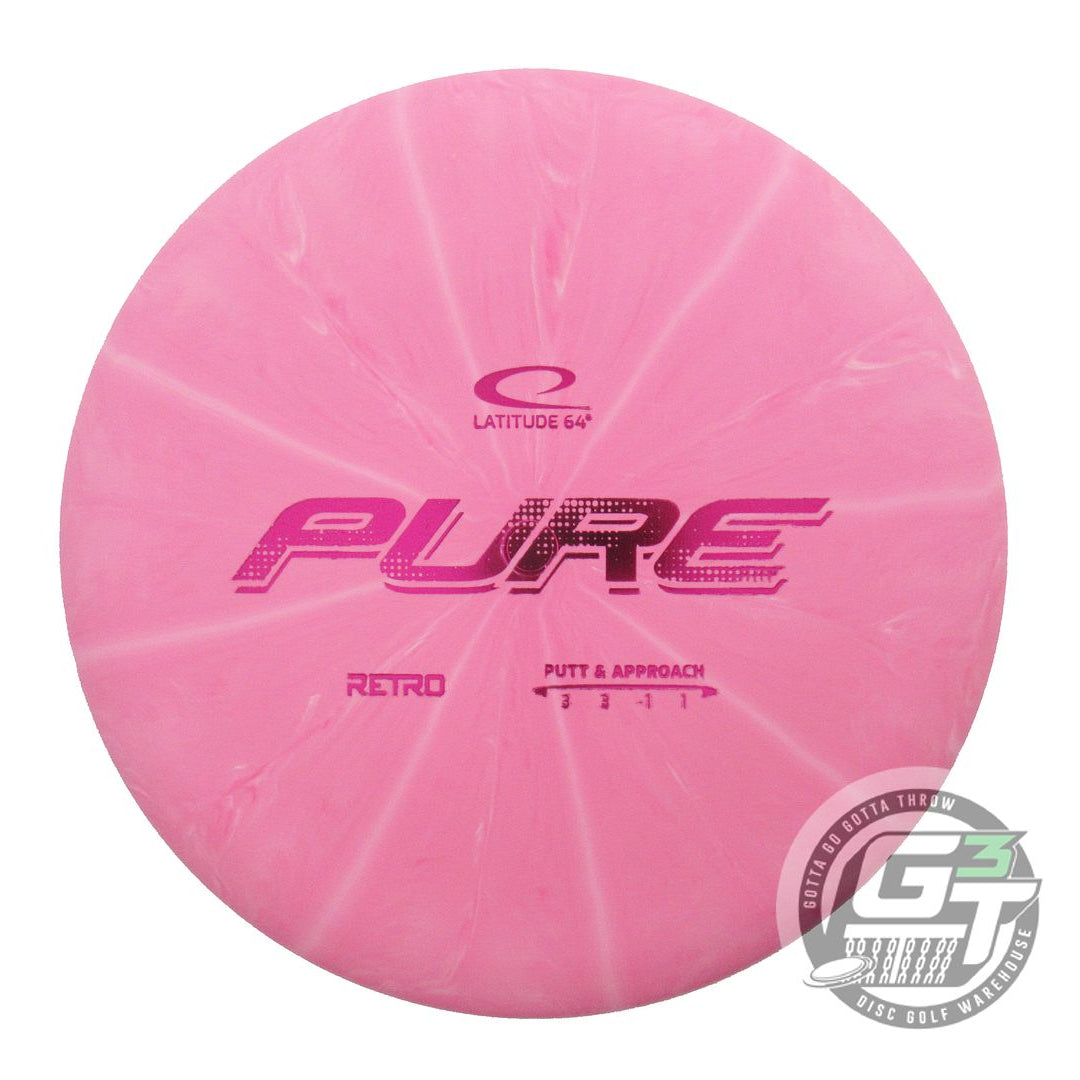 Latitude 64 Retro Burst Pure Putter Golf Disc (Individually Listed)