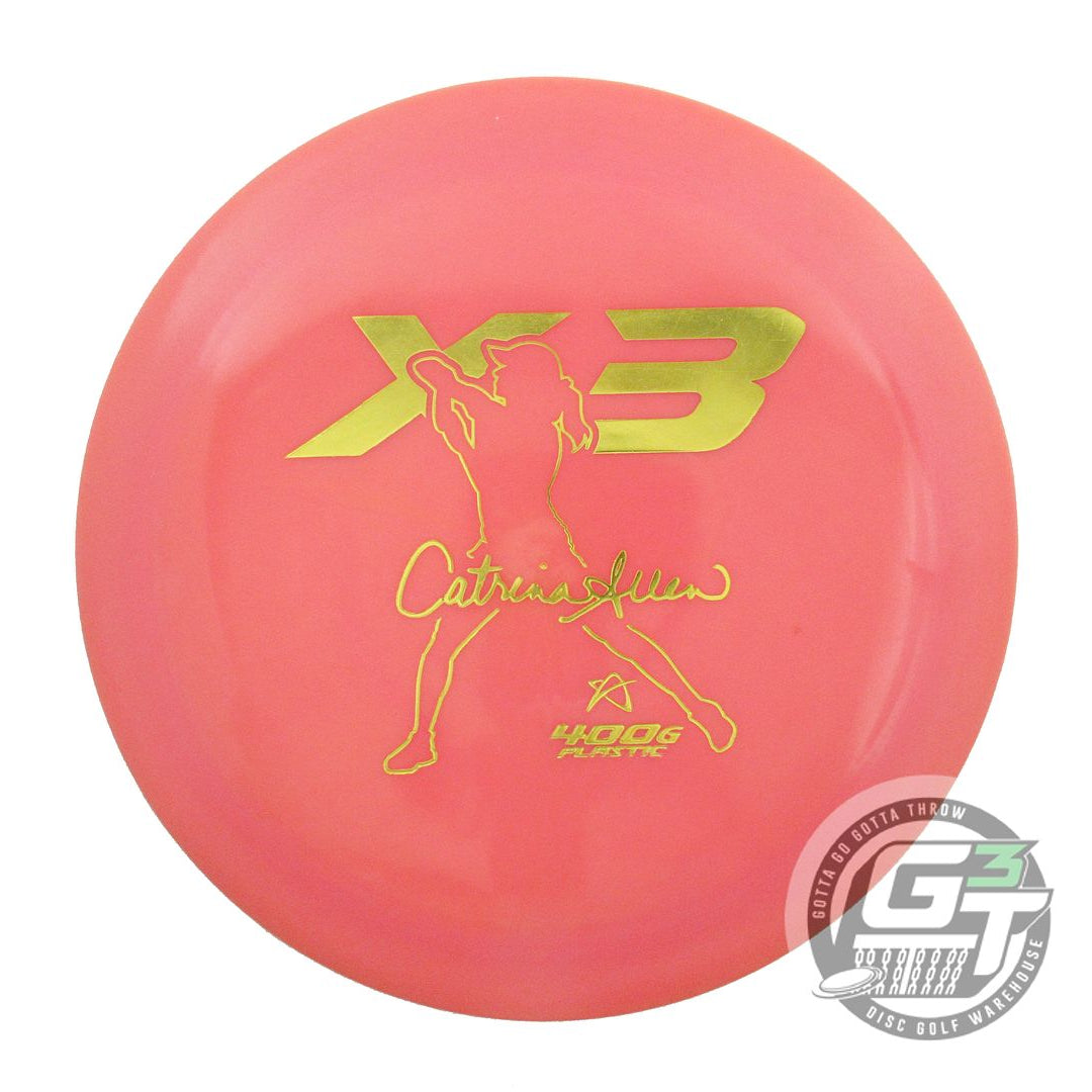 USED Prodigy Discs 400G X3 173g Pink Yellow Foil Distance Driver Golf Disc