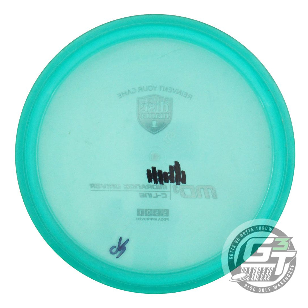 USED DiscMania C-Line MD3 178g Seafoam Black Stamp Midrange Golf Disc