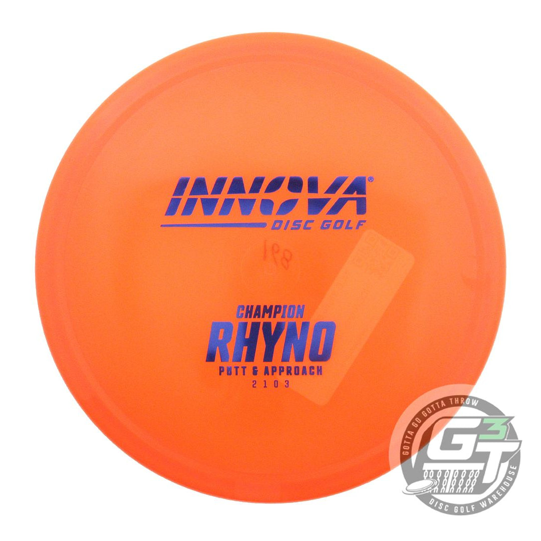 Innova Champion Rhyno Putter Golf Disc (Individually Listed) - Gotta Go Gotta Throw