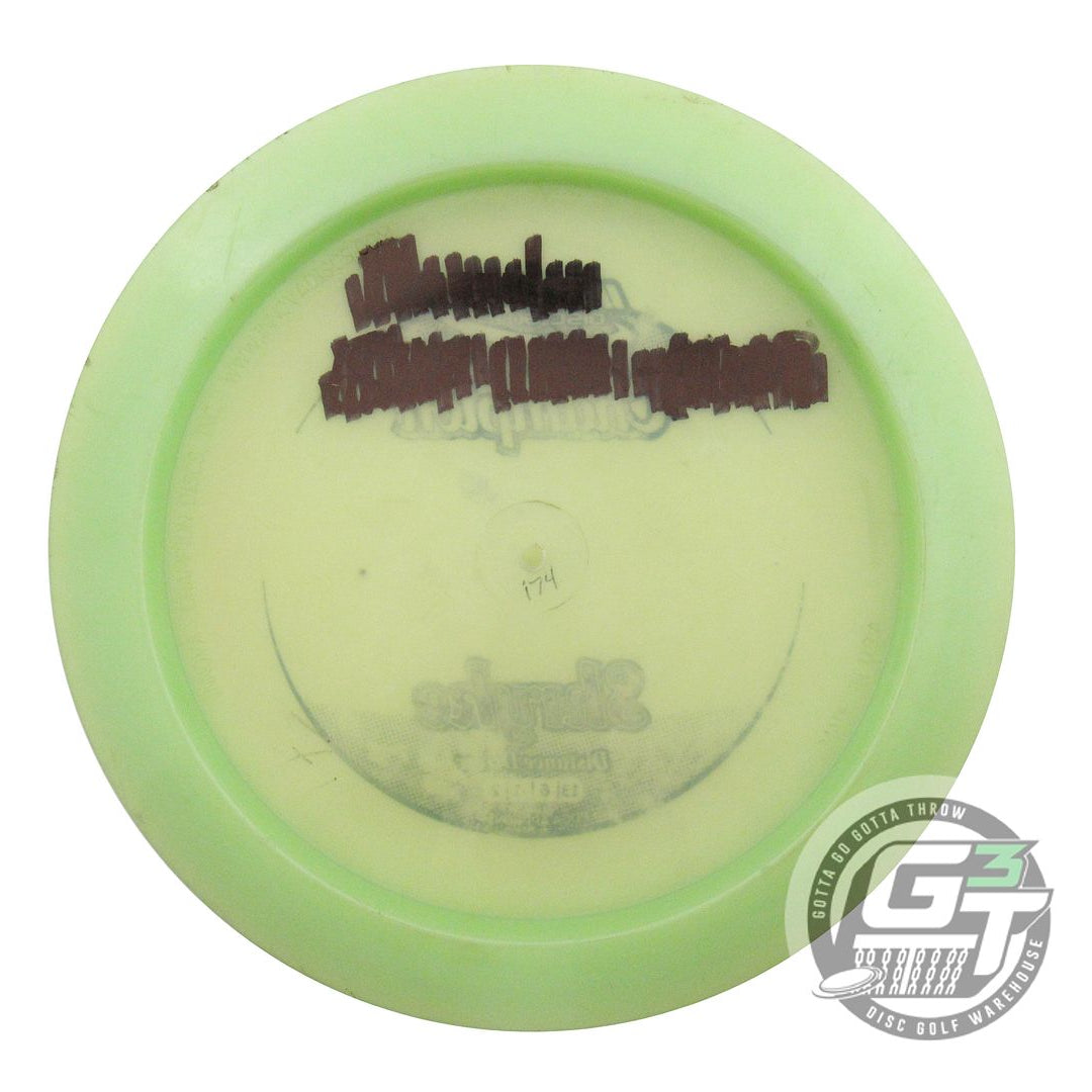 USED Innova Champion Shryke 174g Lt. Green Black Stamp Distance Driver Golf Disc