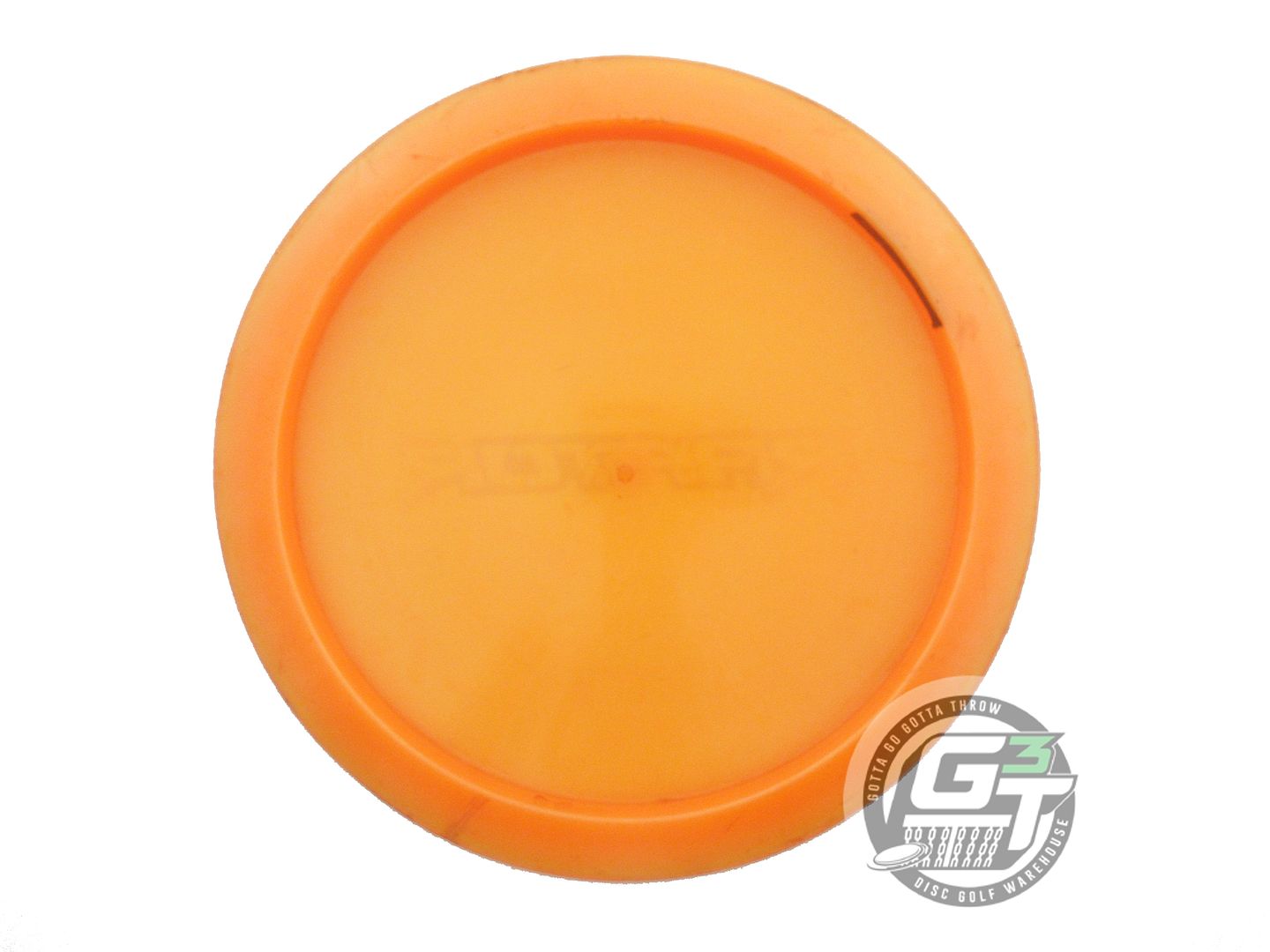 USED Discraft FIRST RUN Z Raptor 175g Orange Wiped Stamp Distance Driver Disc