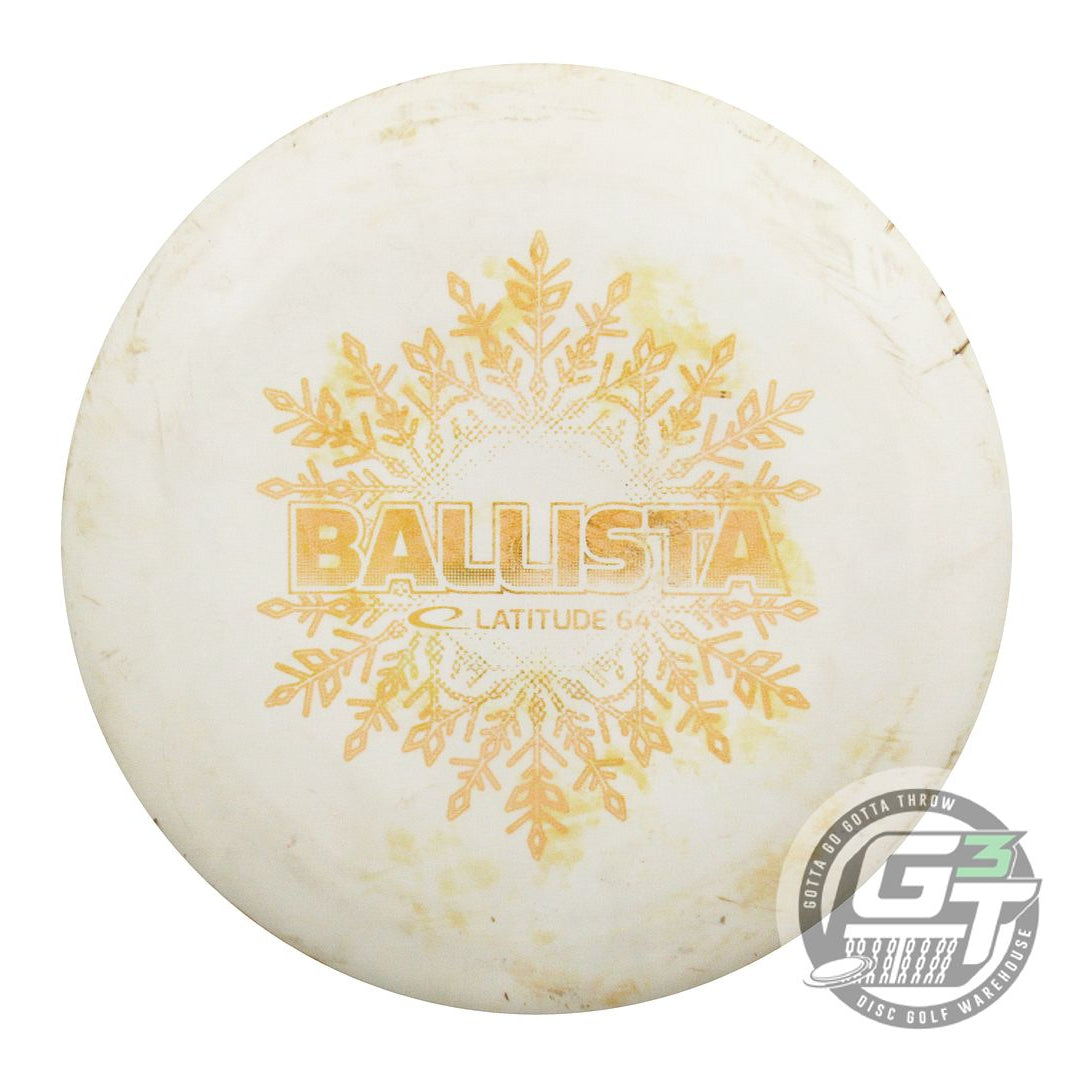 USED Latitude 64 Snow Line Ballista 174g White PUDDLE TOP Distance Driver Disc