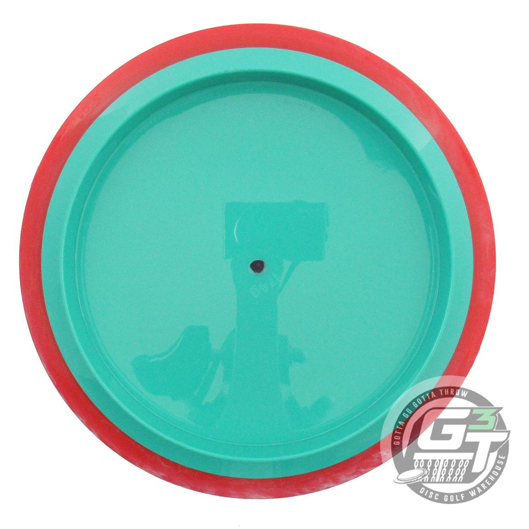 NOS Axiom Discs Neutron Time Lapse 174g Seafoam Red Rim Driver Golf Disc