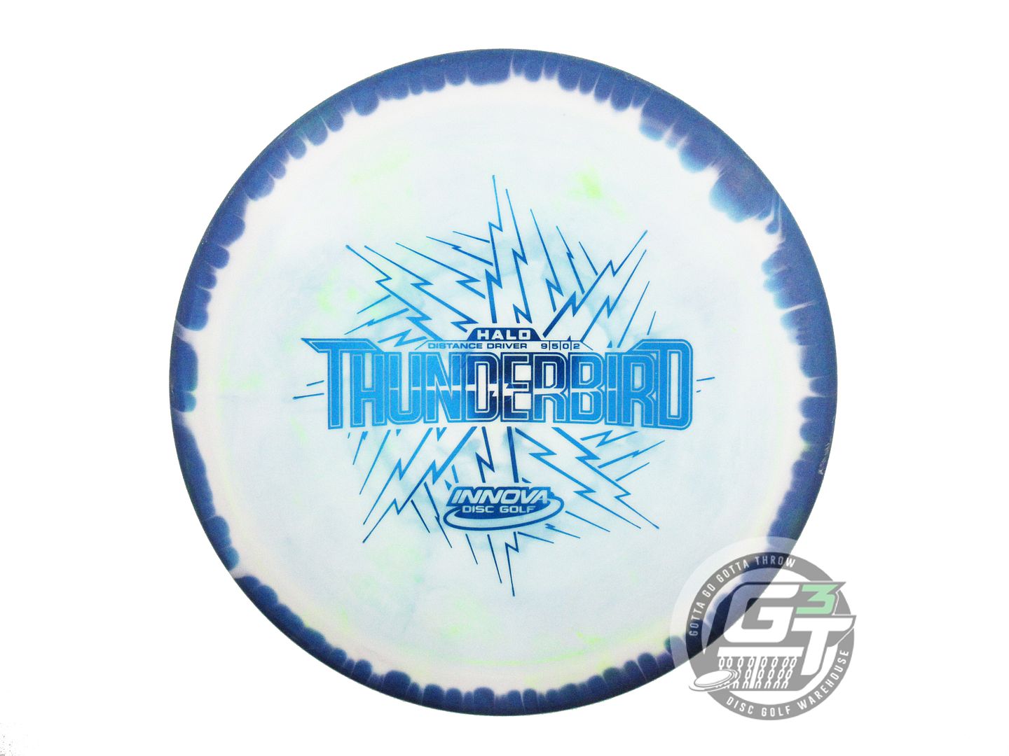 USED Innova Halo Star Thunderbird 175g Blue-White Distance Driver Golf Disc