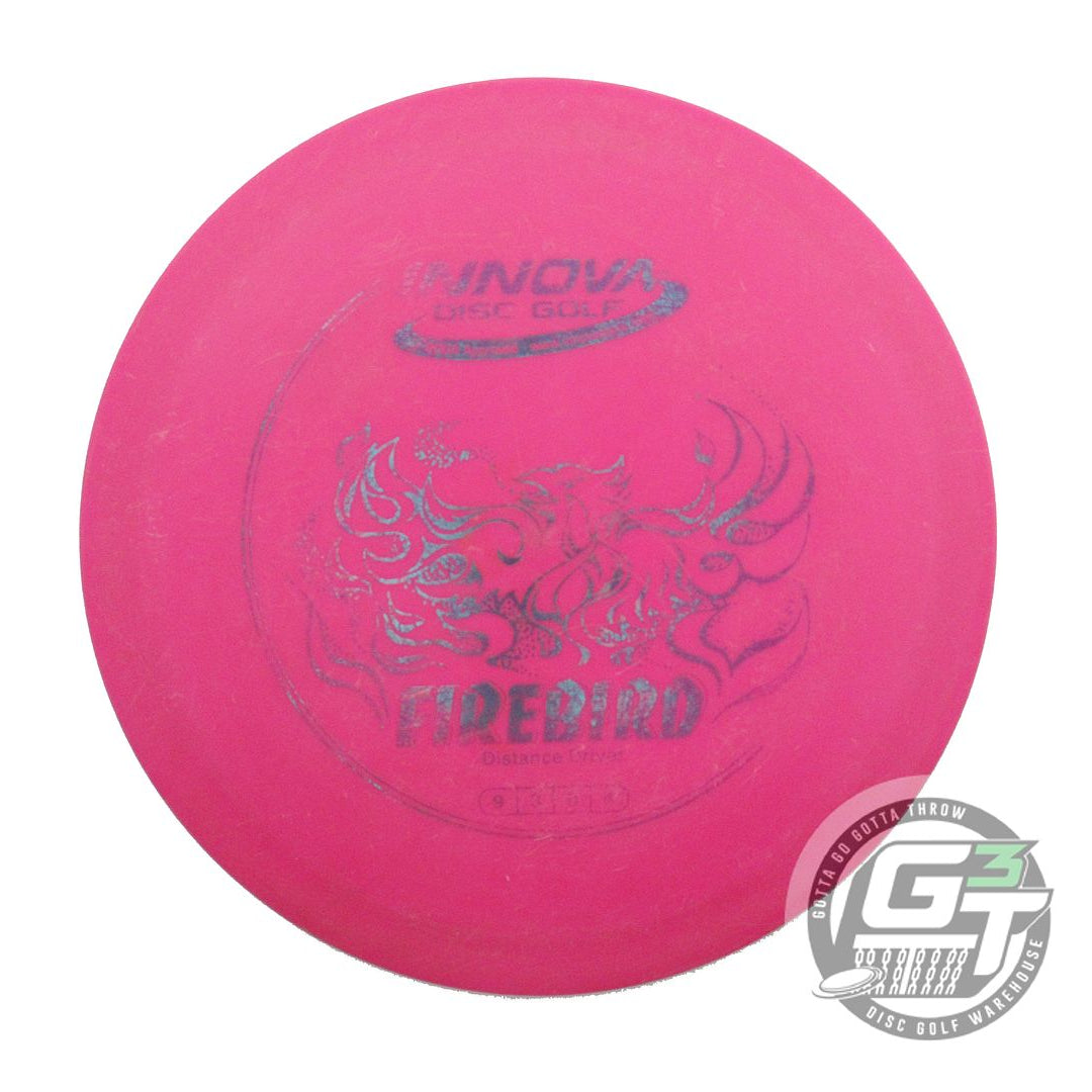 USED Innova DX Firebird 172g Hot Pink Aqua Foil Distance Driver Golf Disc
