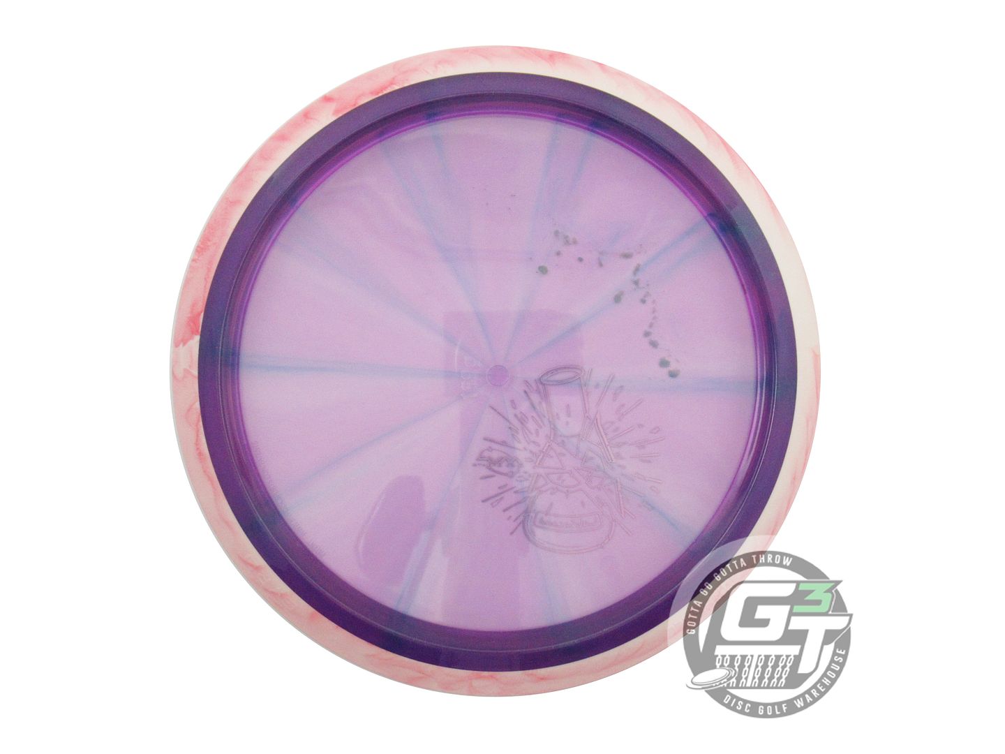 USED Axiom Discs X-OUT Proton Fireball 169g Purple Pink Rim Distance Driver Disc