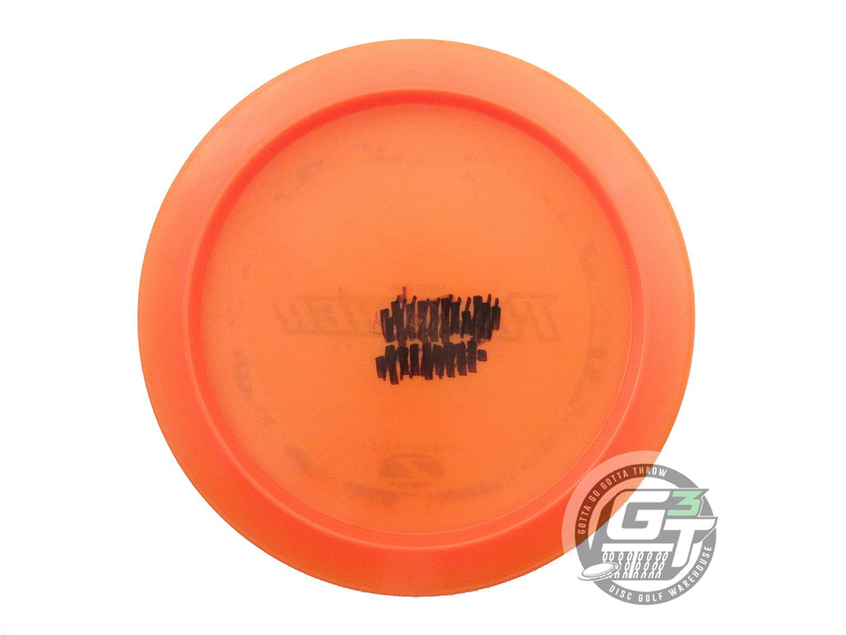 USED Discraft Z Punisher 170g Orange Fireworks Foil Distance Driver Golf Disc