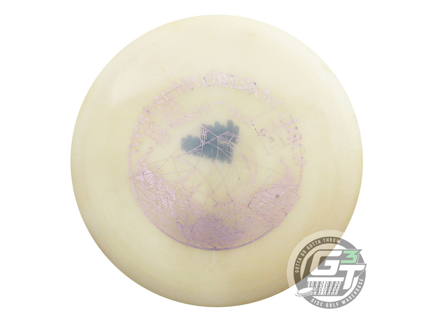 USED Westside Discs X-OUT VIP Warship 178g Cream Midrange Golf Disc