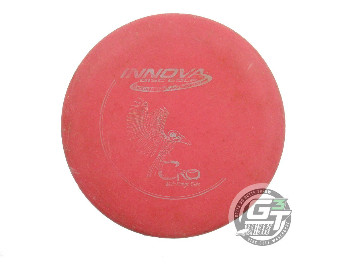 USED Innova DX Cro 166g Red Silver Foil Midrange Golf Disc