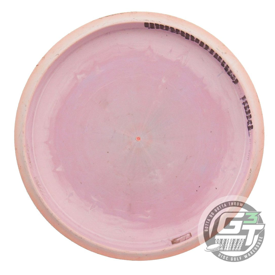 USED Discraft ESP Buzzz 180g Peach-Lilac Prism Foil Midrange Golf Disc