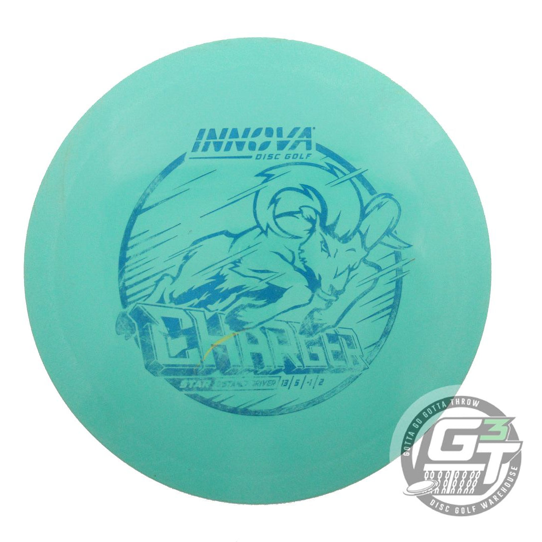 USED Innova Star Charger 166g Seafoam Blue Foil Distance Driver Golf Disc
