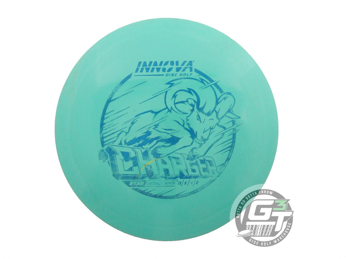 USED Innova Star Charger 166g Seafoam Blue Foil Distance Driver Golf Disc