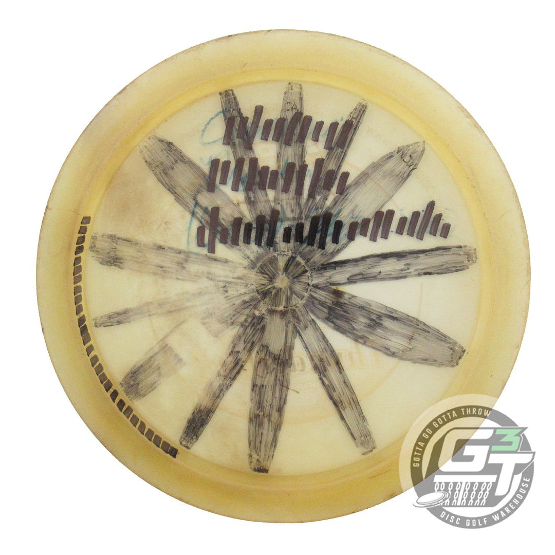 USED Innova Champion Thunderbird 170g Cream SHARPIE Distance Driver Golf Disc