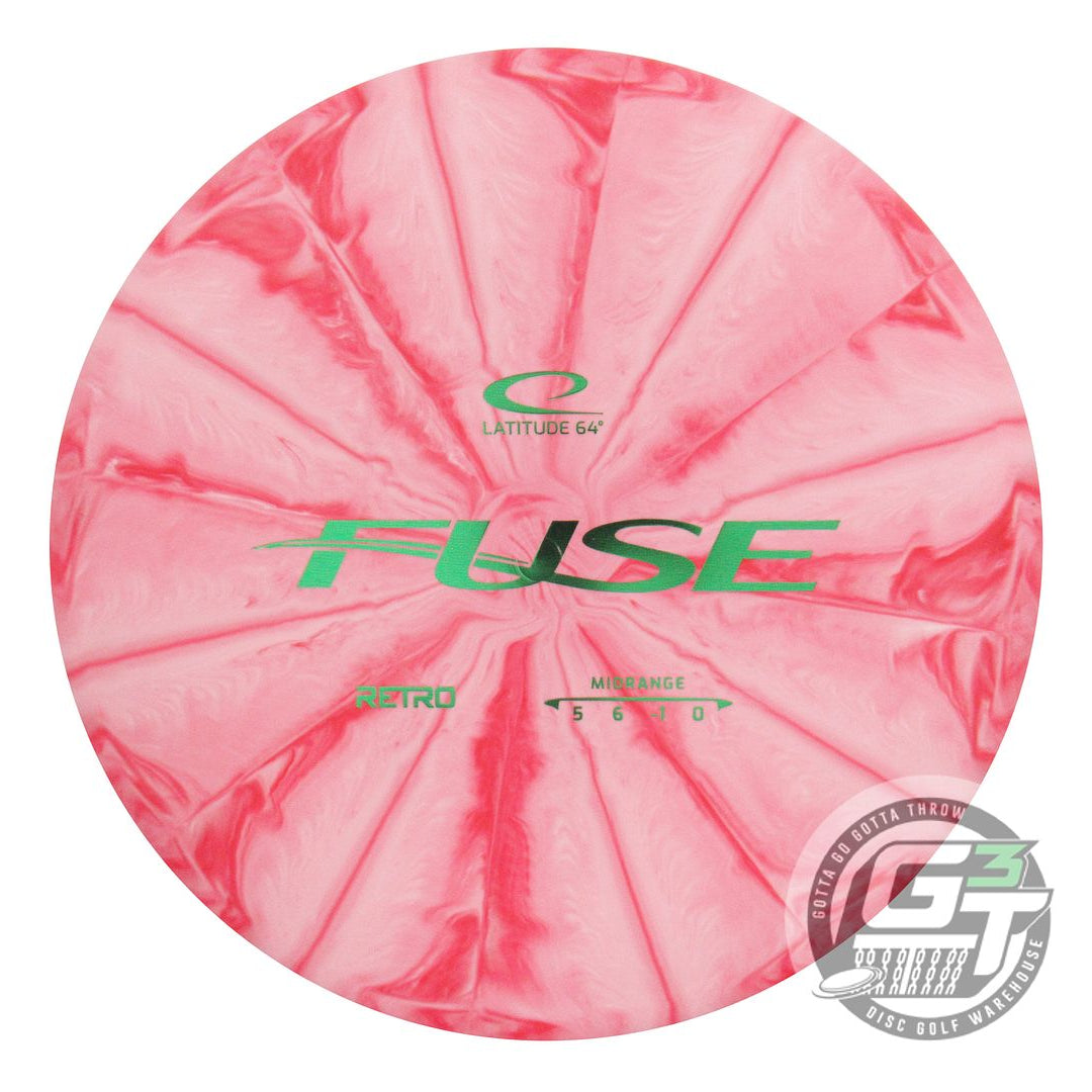 Latitude 64 Retro Burst Fuse Midrange Golf Disc (Individually Listed)