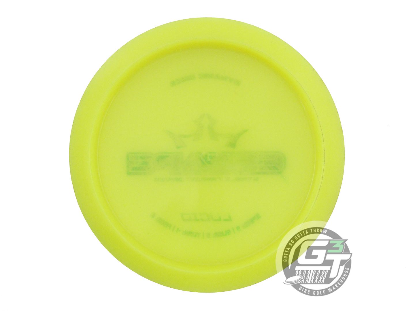USED Dynamic Discs Lucid Escape 175g Yellow Green Foil Fairway Driver Golf Disc