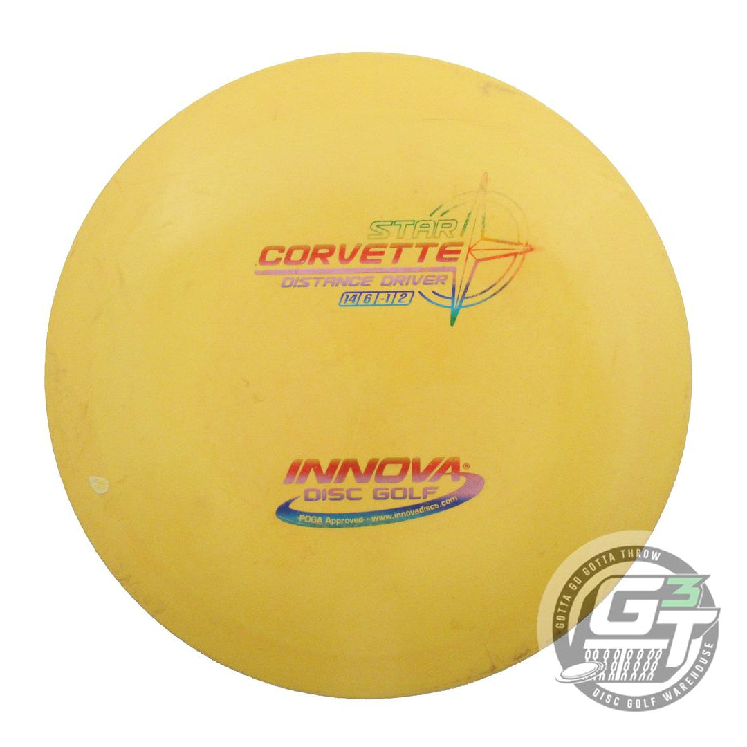 USED Innova Star Corvette 171g Marigold Rainbow Foil Distance Driver Golf Disc