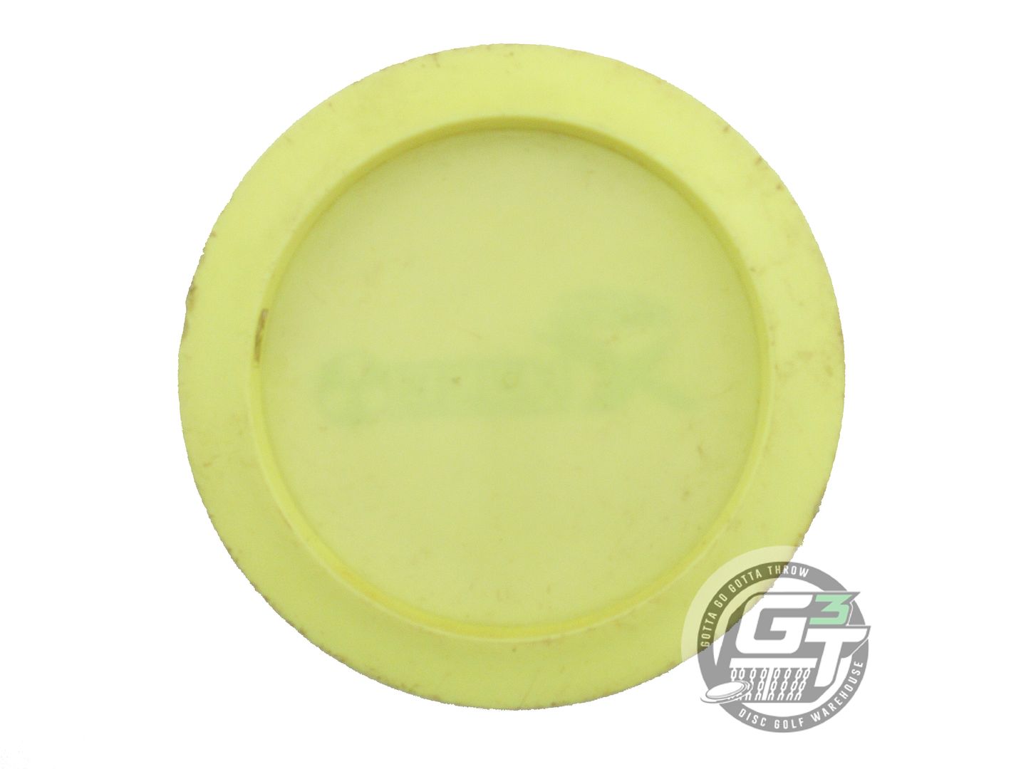 USED Discraft X Nuke 167g Yellow Blue Foil Distance Driver Golf Disc