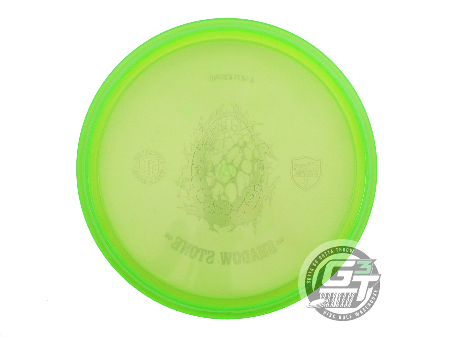 NOS DiscMania SHADOW STONE C-Line Method 177g Lime Red Foil Midrange Golf Disc