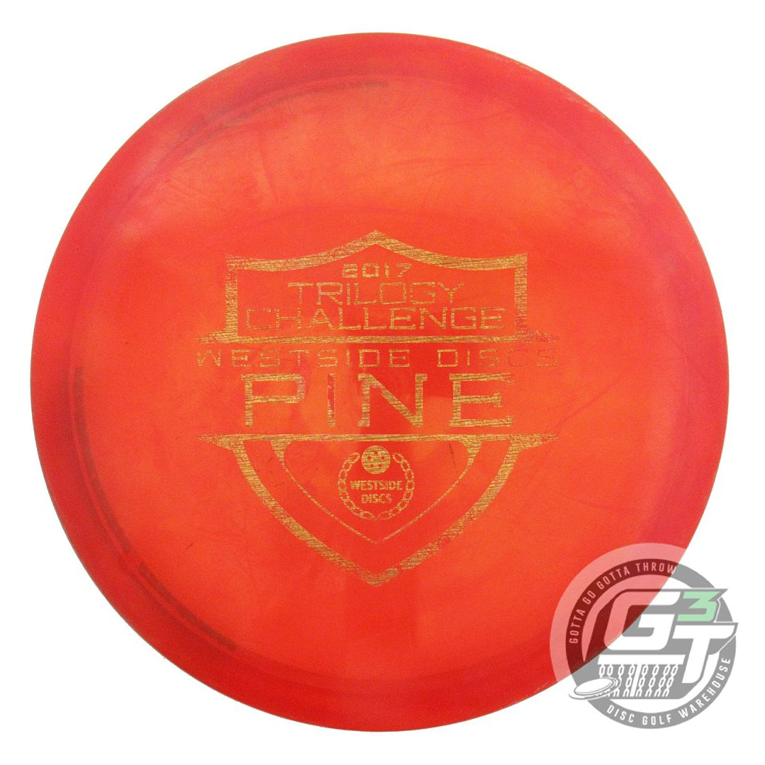 USED Westside Discs VIP Pine 177g Red Gold Patina Foil Midrange Golf Disc