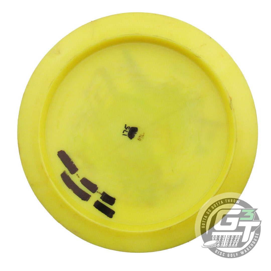 USED Legacy Discs X-OUT Icon Outlaw 175g Yellow Distance Driver Golf Disc