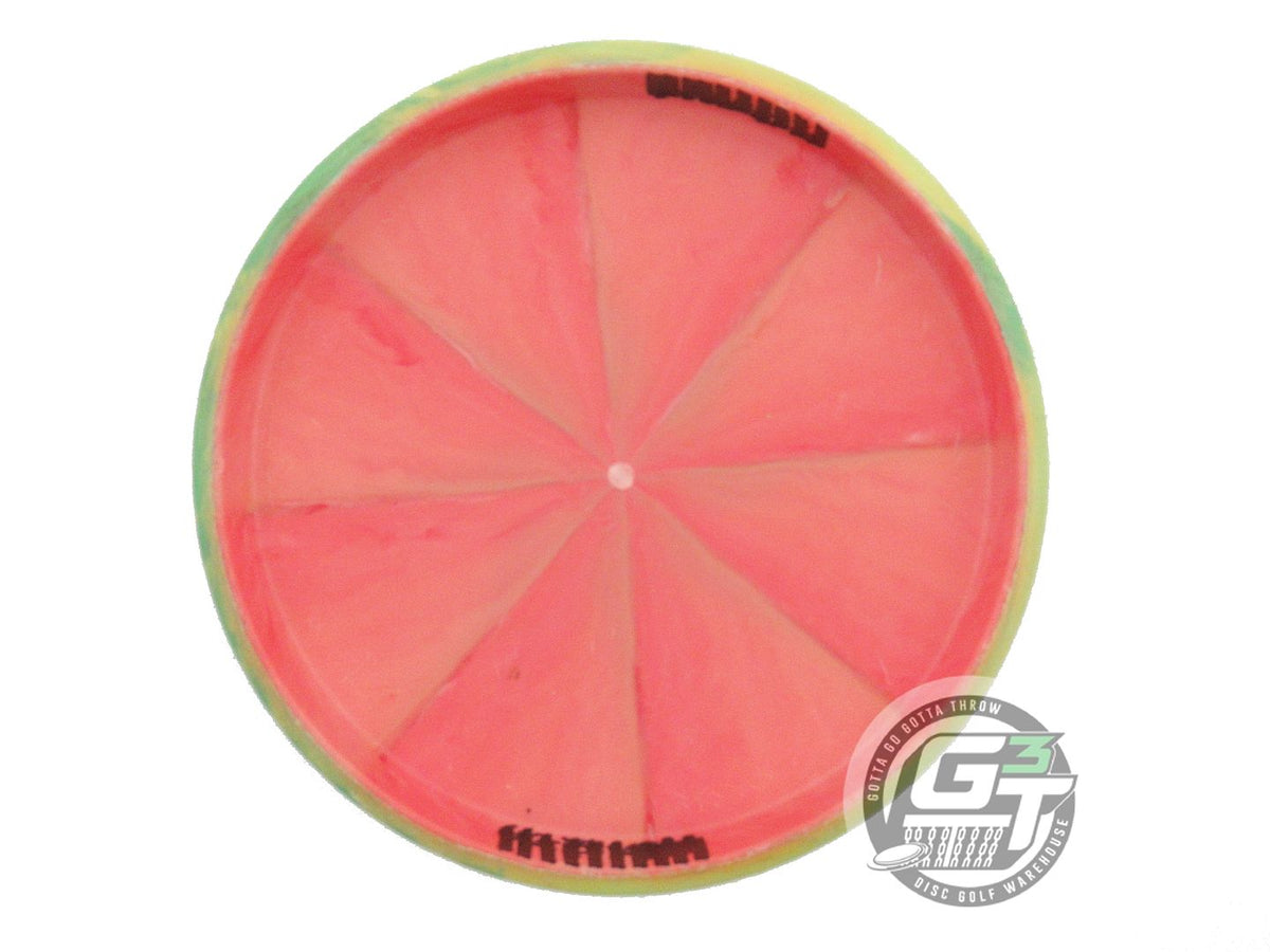 USED Axiom Discs Cosmic Electron Firm Envy 172g Pink Lime Rim Putter Golf Disc