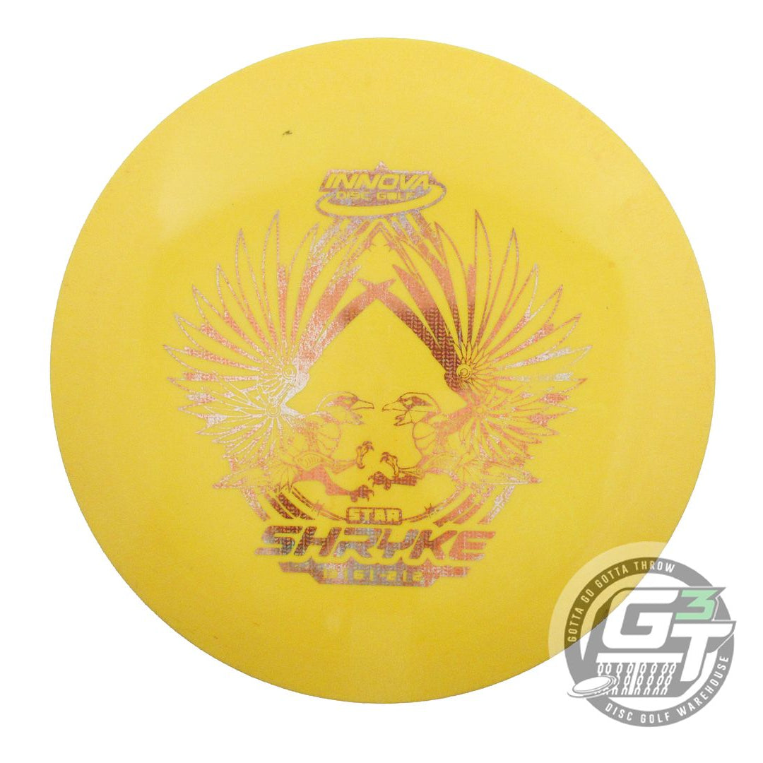 USED Innova Star Shryke 162g Yellow Copper Foil Distance Driver Golf Disc