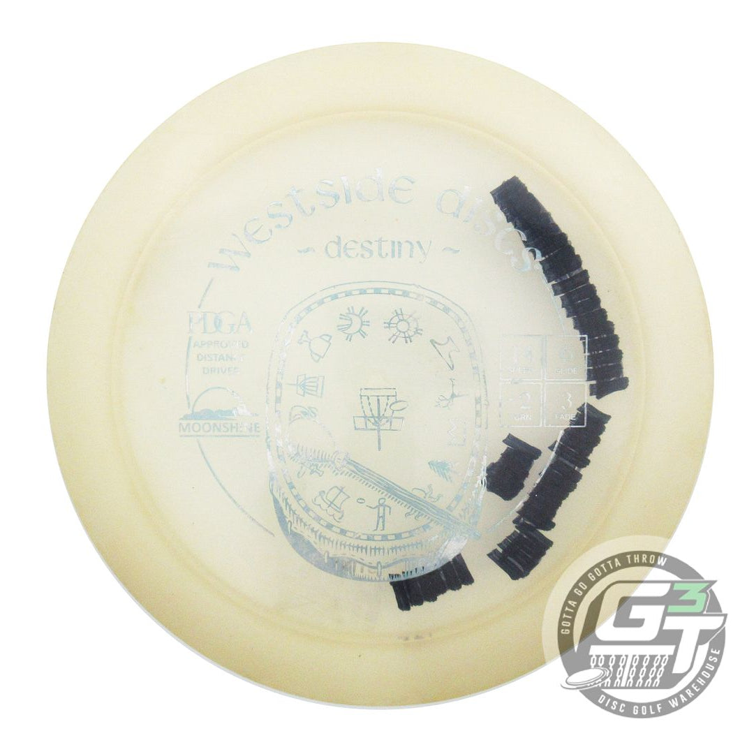 USED Westside Discs VIP Moonshine Destiny 172g Silver Foil Distance Driver Disc