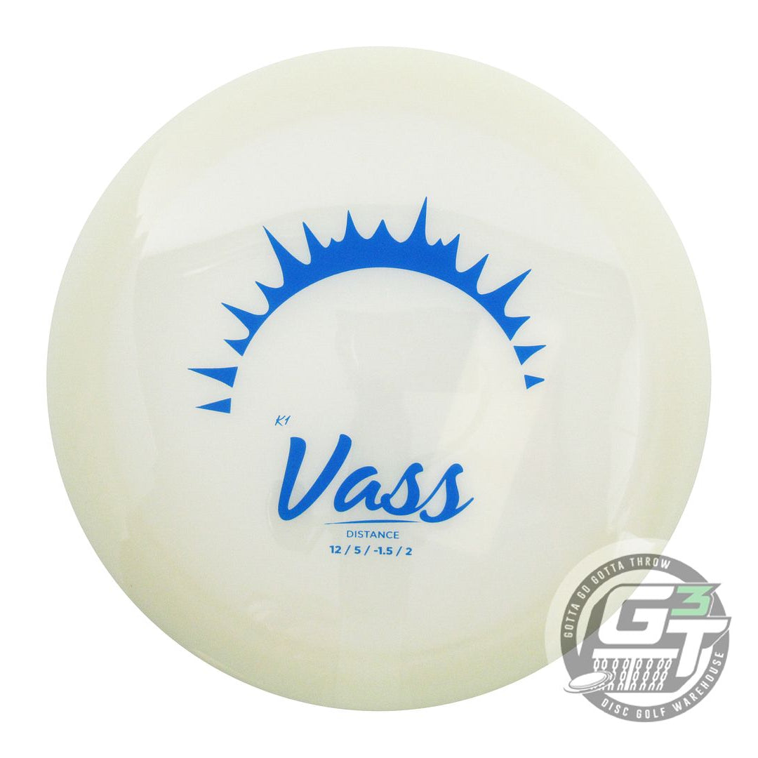 Kastaplast Glow K1 Vass Distance Driver Golf Disc (Individually Listed)