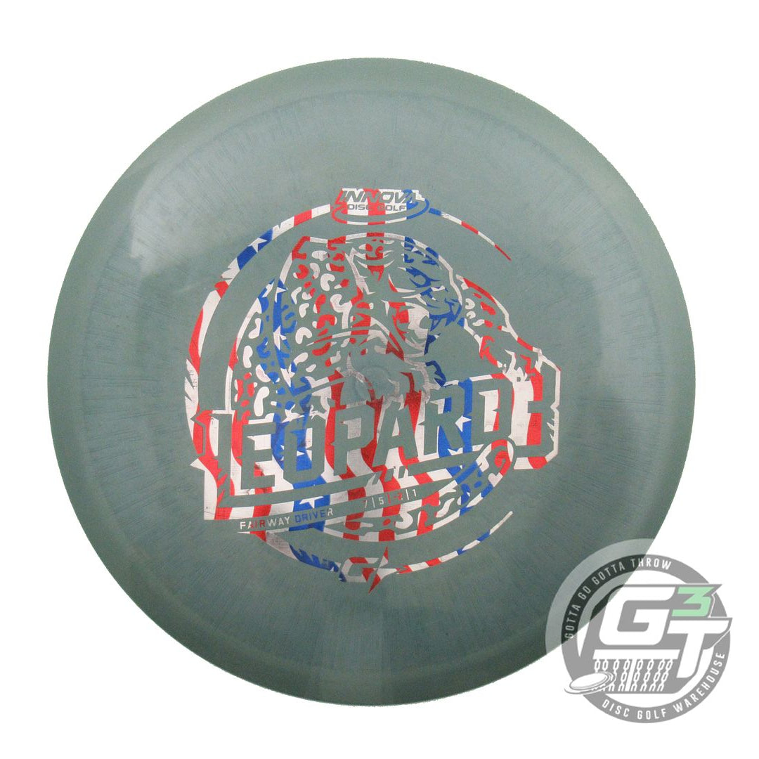 USED Innova GStar Leopard3 174g Dark Green Flag Foil Fairway Driver Golf Disc