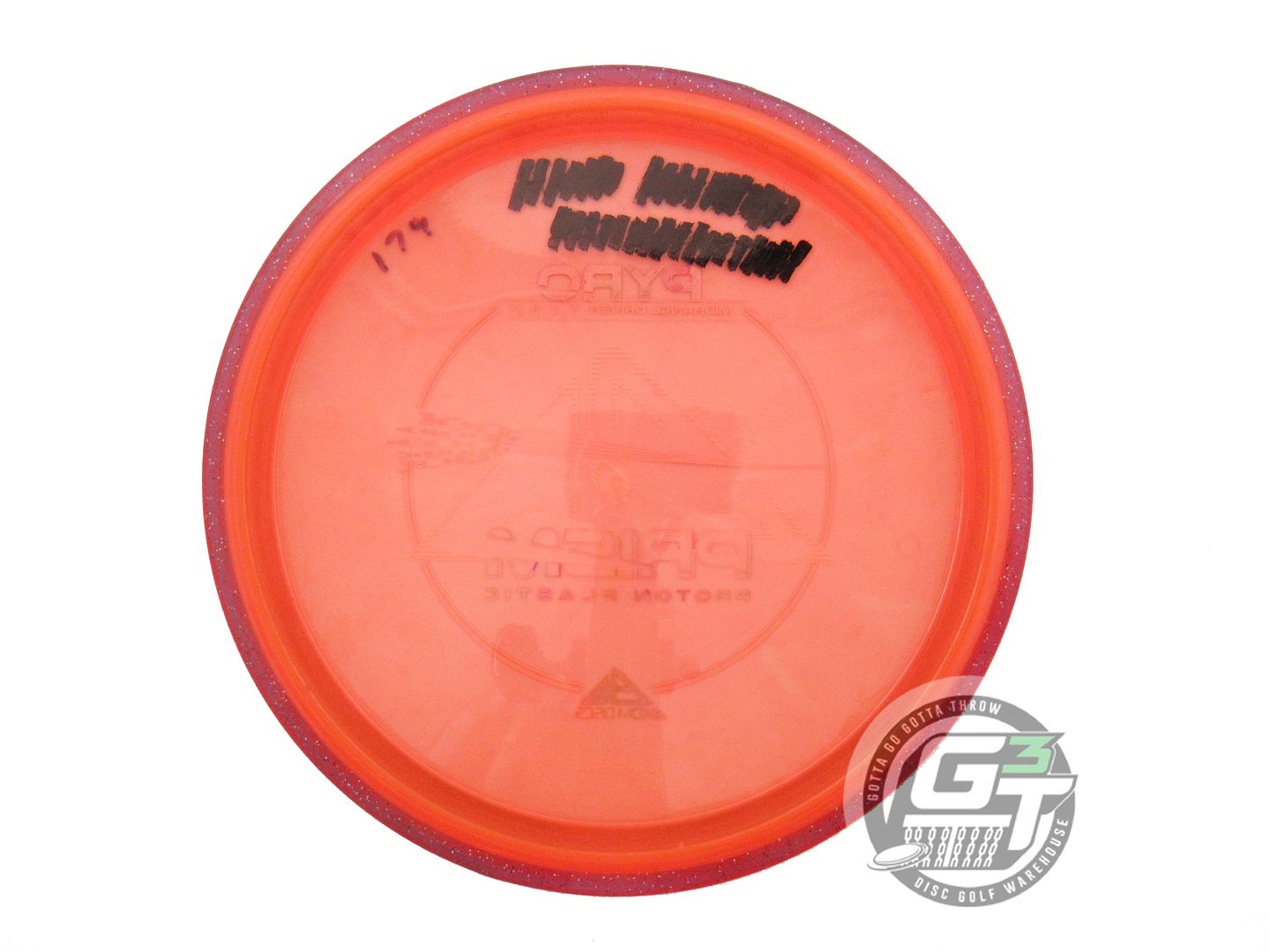 USED Axiom Discs Prism Proton Pyro 179g Orange Pink Rim Midrange Golf Disc